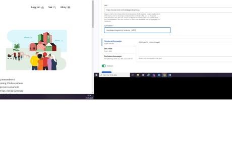 Foto av IMDi's nettside om hverdagsintegrering